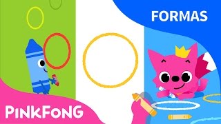 Pinta con Círculos | Formas | PINKFONG Canciones Infantiles