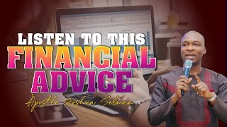 LISTEN TO THIS FINANCIAL ADVICE