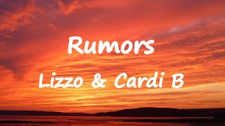 Lizzo - Rumors (Lyrics) ft. Cardi B