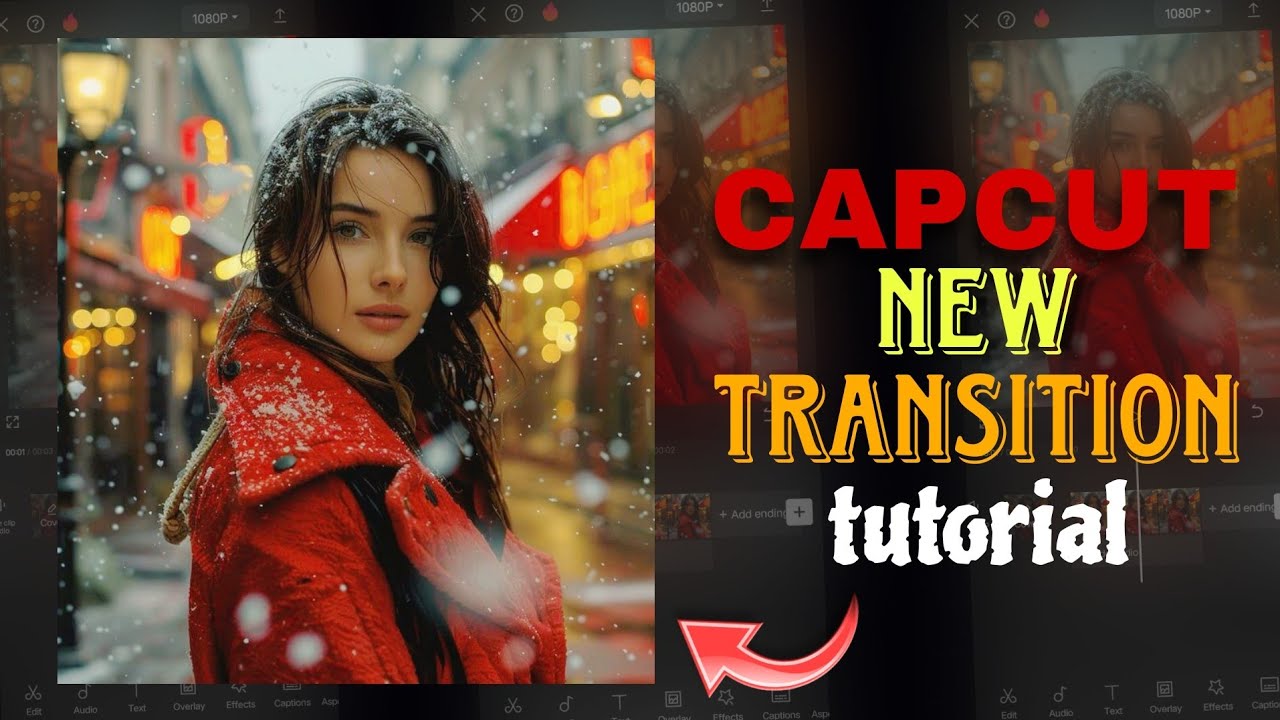 New Transition Capcut Tutorial Youtube