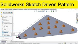 Solidworks sketch driven pattern tutorial