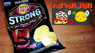 Hot?Or..Not! - Lay's STRONG Hot Chicken Wings Flavoured Potato Chips