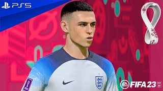 FIFA 23 - England v Iran - World Cup 2022 Group Stage Match | PS5™ [4K60]