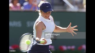 Kim Clijsters v. Martina Hingis | Indian Wells 2001 SF Highlights