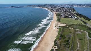 Drone Footage of Stockton Beach, Australia