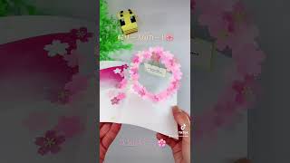 はちちゃんねると申します🌸次回の動画はこれを作っていきます🌸 #popupcard #ポップアップカード #100均 #greetingcard #手作りカード #handmadecard