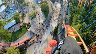 Rougarou Front Seat POV 4K 60FPS Cedar Point