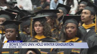 Bowie State University's commencement ceremony