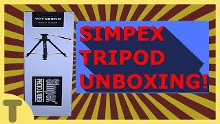 SIMPEX VCT 888 TRIPOD UNBOXING !