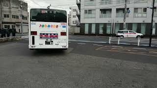 いすゞエルガミオ京成タウンバスTO89お花茶屋駅・上千葉小学校・西亀有三丁目経由亀有駅行き葛飾区役所15時05分発車