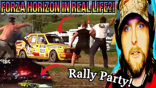 NASCAR Fan Reacts to Rallylegend 2022 - Crowds, Jumps, Crashes