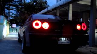 Skyline R34 25GT ER34 RB25 DE NEO6 Sound 7000 rpm REV