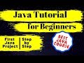 Java Tutorial for beginners | First Java Project | Hello World Project Java