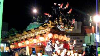 2010秩父夜祭・団子坂引き上げ(中町屋台)