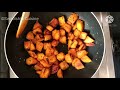 how to make delicious sweet potato fry sweet potato recipe stir fried sweet potato