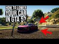 HOW TO LOWER YOUR CAR IN GTA 5 | How to install the VStancer mod for GTA 5 | PC MOD