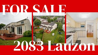 Bright \u0026 Spacious 3 Bedroom Townhouse For Sale - 2083 Lauzon Street