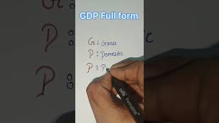 What is GDP ? Full form of GDP in English #gdp #economy #market #business