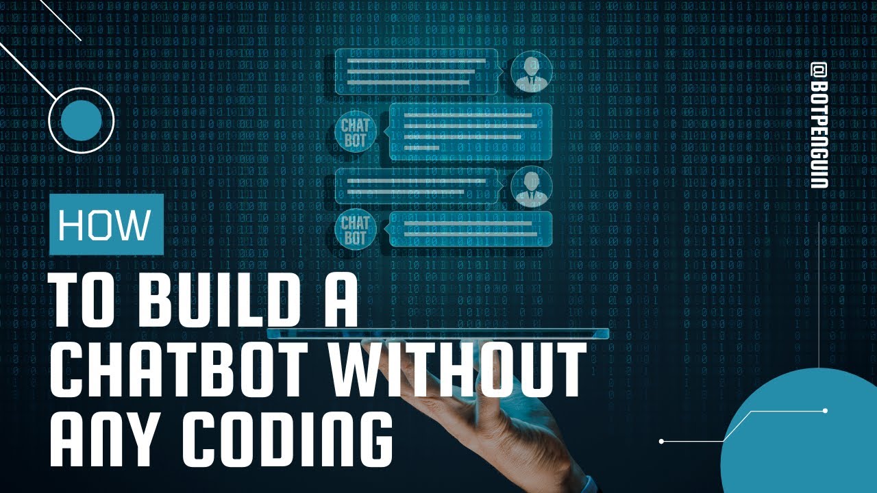 How To Build A CHATBOT WITHOUT ANY CODING | Easy Steps To Build CHATBOT ...