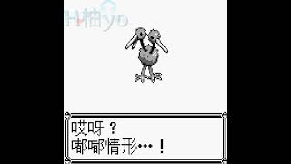 第一世代【精靈寶可夢】Pokemon - 進化表現 - No.0084嘟嘟[Lv31]-No.0085嘟嘟利 #神奇寶貝 #口袋妖怪