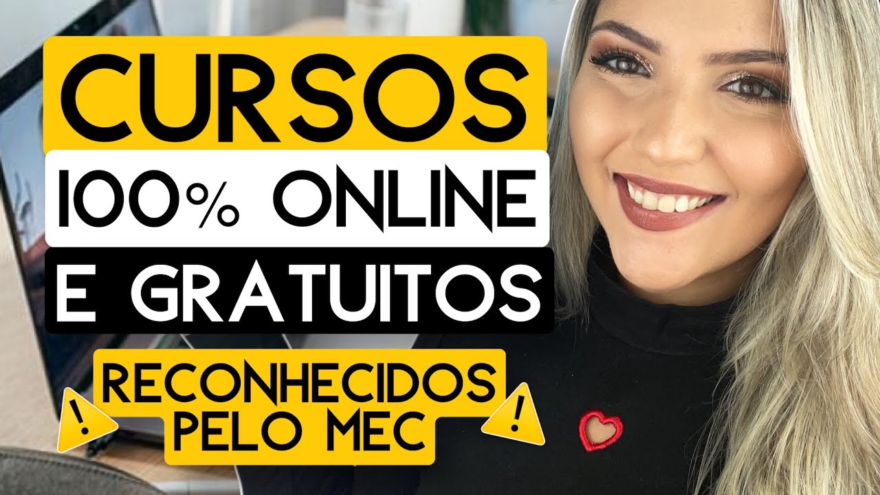 10 CURSOS ONLINE GRATUITOS Com CERTIFICADO GRÁTIS E RECONHECIDO PELO ...