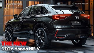 Launching The 2026 Honda HR-V: Stunning Redesign You Can't Miss! Compact SUV Lovers