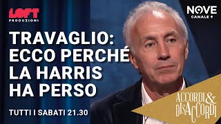 Travaglio: ecco perché la Harris ha perso