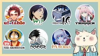 Phổ cập kiến thức về STUDIO ANIME phần 2.