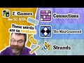 NYT Connections, Mini Crossword, and Strands | Nov 30, 2024