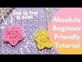 crochet star tutorial for beginners |crochet star bagcharm  | crochet a star ⭐| crochet for beginner