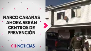 14 narcocabañas incautadas en El Tabo fueron cedidas a La Pintana: Eran de la \