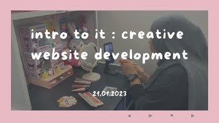 intro to information technology : a creative website development video on wix | group 4