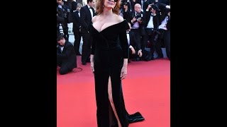 Susan Sarandon, 70, steals the spotlight from the young models as she flashes her assets