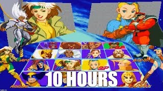 X-Men vs. Street Fighter - Character Select Extended (10 Hours)