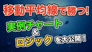 【移動平均線】FXは移動平均線で勝つ！実例チャートを交えて、勝ちトレーダーへのロジックを大公開します！