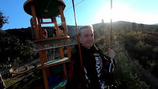 ZipLine Tbilisi 1200m - Park Vake | Gerogia 🇬🇪