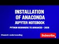 How to Install Python, Anaconda & Jupyter Notebook | Step-by-Step Guide 2026