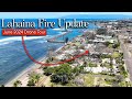 Lahaina FIRE Update - June 2024 DRONE Tour - Maui Continues to Recover