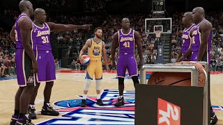 Can 5 Shaquille O’Neals Beat ONE Stephen Curry In The 3pt Contest? NBA 2K21