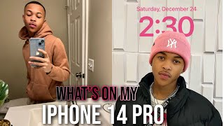 WHATS ON MY IPHONE 14 PLUS?!