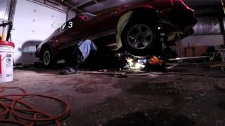 1981 Camaro engine removal time lapse