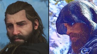 God of War vs Assassin's Creed Valhalla - Norse Gods Thor Loki Tyr and Freya