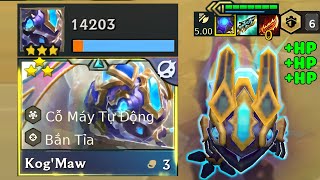 KOG'MAW BẮN TỈA + QUAN SÁT SIÊU CARRY META MỚI MÙA 13 CỰC KHỎE | DTCL MÙA 13