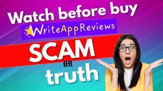 Writeappreviews com  Get Paid To Review Apps On Your Phone. SCAM OR NOT ⚠ Wath this video BEFORE BUY