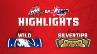 Wenatchee Wild at Everett Silvertips 12/13 | WHL Highlights 2024-25