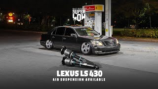 Bagged LS 430 | Super Low Air Suspension by Bag Riders