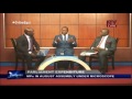 ON THE SPOT: Ssemujju Nganda and Muhammad Nsereko discussing parliamentary expenditure