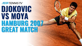 Novak Djokovic vs Carlos Moya: Hamburg 2007 Quarter-Final | Classic Tennis Highlights