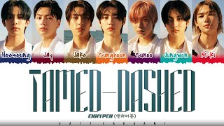 CORRECT ENHYPEN Tamed Dashed Lyrics Color Coded Han Rom Eng