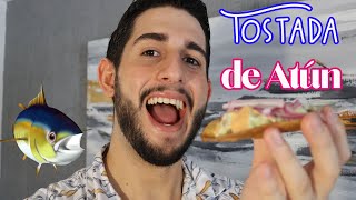 ✅ Receta de TOSTADAS de Atún con aderezo de Chipotle 🌶